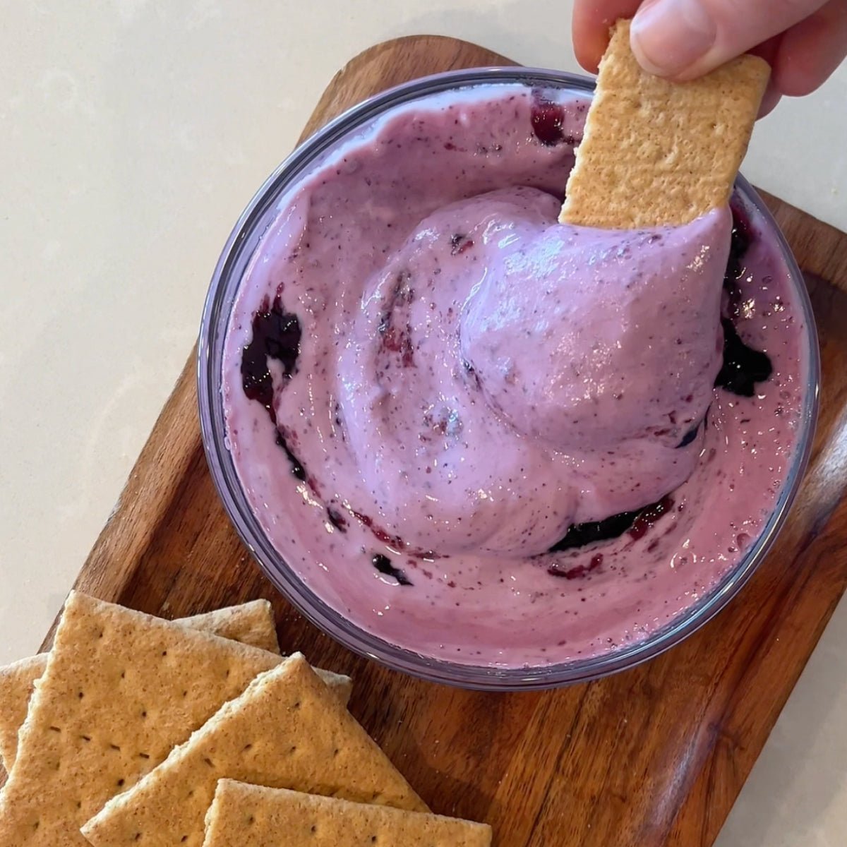 Lemon Blueberry Yogurt Dip – Beast Health Canada