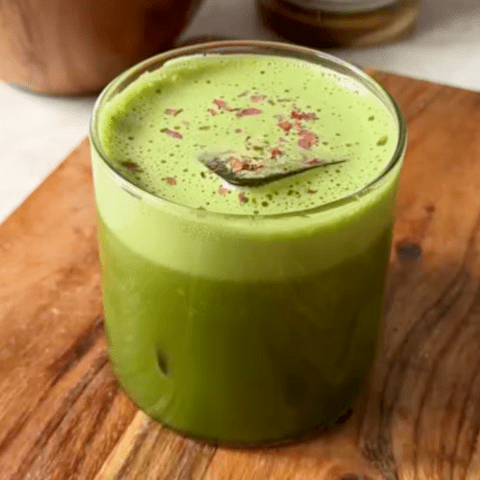 Lemon Matcha Rose Elixir