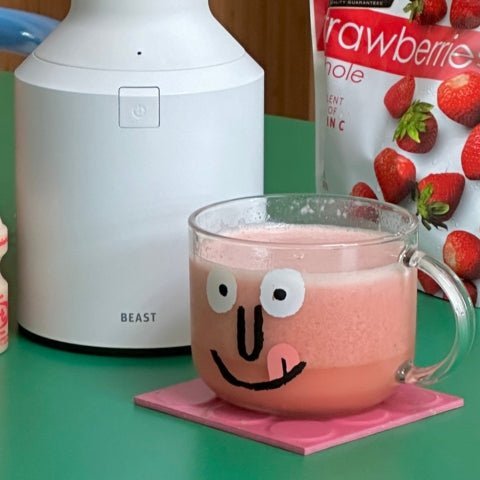 Strawberry Peach Yakult Bliss