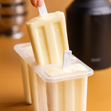Piña Colada Frozen Yogurt Pops