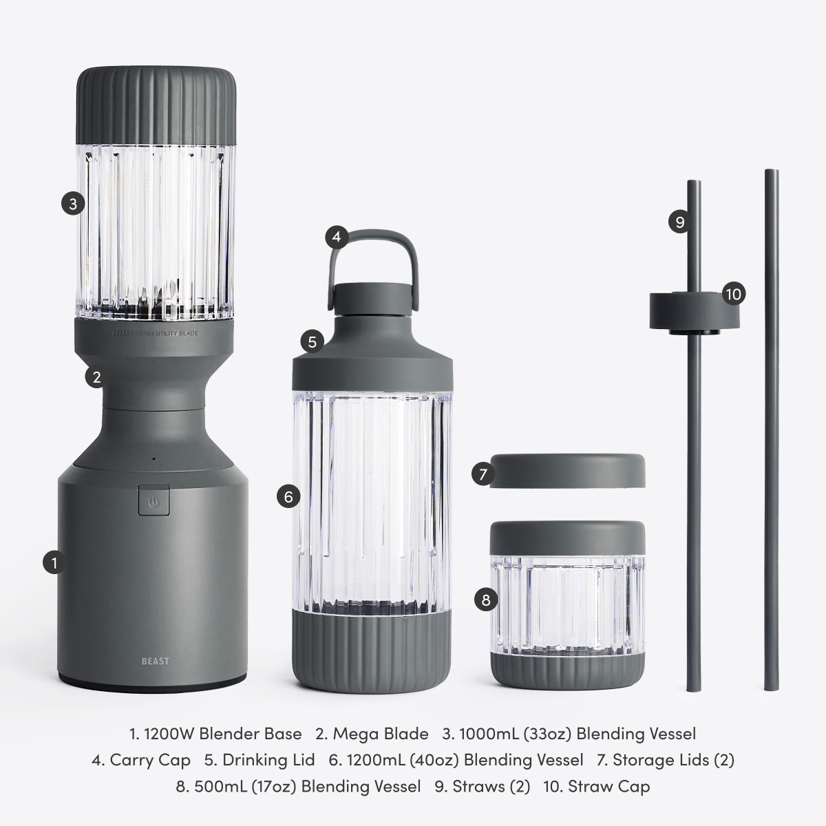 B12MH-CH-US | Charcoal